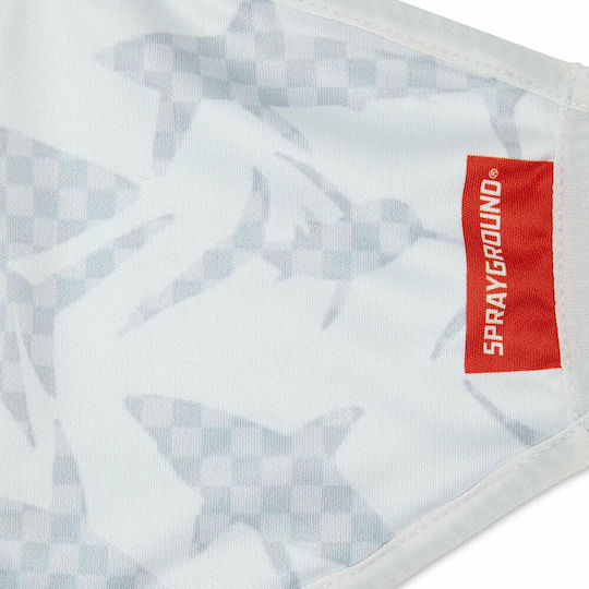 Sprayground Μάσκα Προστασίας Υφασμάτινη Λευκή Z361 1τμχ