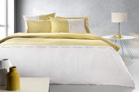 Guy Laroche Sheet Sets Queen 240x265cm. Etoile Lime 4pcs