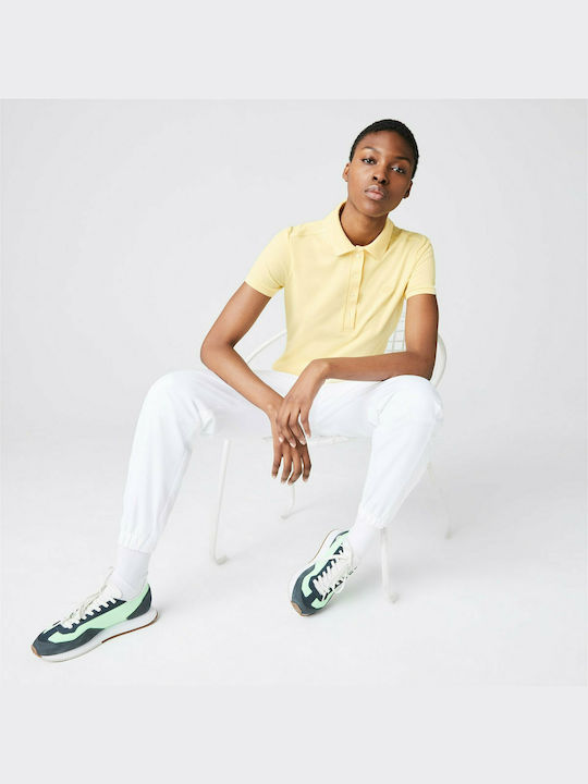 Women's Polo Shirt Short Sleeve Yellow