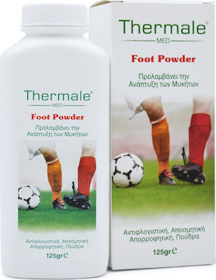 Thermale Med Foot Powder Αποσμητικό σε Πούδρα για Μύκητες Ποδιών 125gr