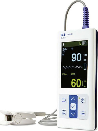 Covidien Nellcor PM10N Profesional Oximetru de Mână Negru