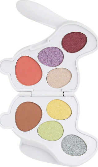 Revolution Beauty Bunny Παλέτα με Σκιές Ματιών σε Στερεή Μορφή Fluffy 4.8gr
