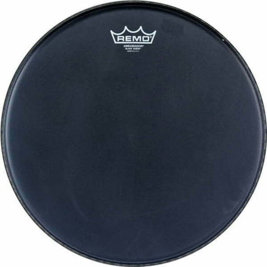 Remo Ambassador Black Suede Drumhead for Drums 14"