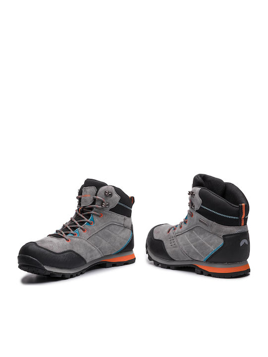 Elbrus Condis Mid Wp Dark Grey Ανδρικά Ορειβατικά Μποτάκια Γκρι