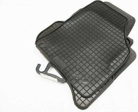 Petex Set of Front and Rear Mats 4pcs Tray Type for Seat Altea 2004+ Black