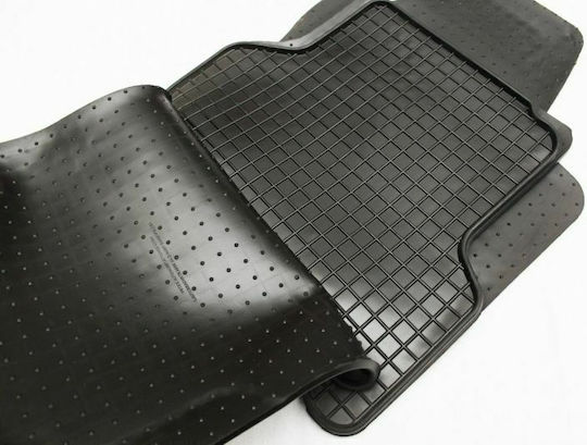 Petex Set of Front and Rear Mats 4pcs Tray Type for Seat Altea 2004+ Black