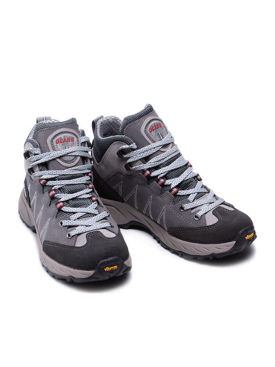 Olang Sentiero.Tex Asphalt 831 Männer Wanderschuhe Grau