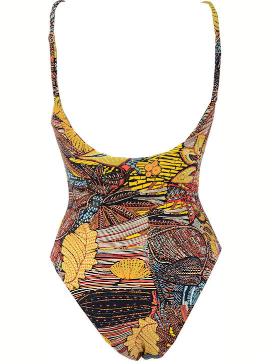 Rock Club BP4035 One-Piece Swimsuit Floral Zulu