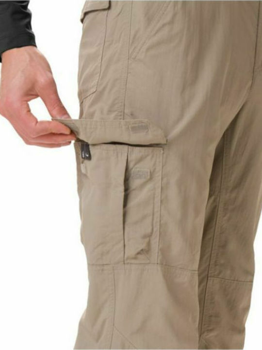 Columbia Ridge II Cargo Lang Hose Wandern Beige