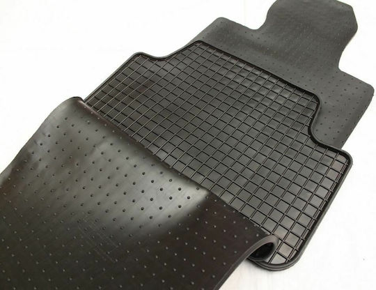 Petex Set of Front and Rear Mats 4pcs for Peugeot 508 2011+ Black