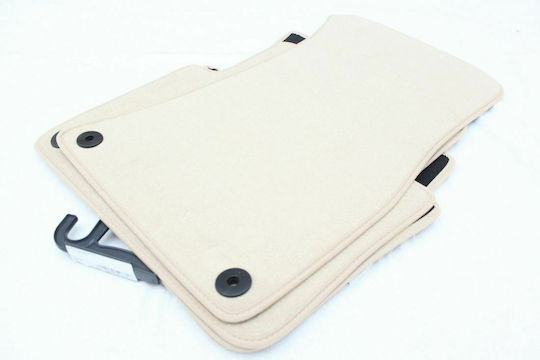 Petex Set of Front and Rear Mats 4pcs for Audi A8 2002-2010 Beige