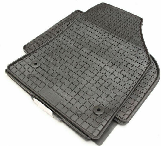 Petex Set of Front and Rear Mats 4pcs for Volkswagen Touran 2003-2014 Black