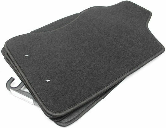 Petex Set of Front and Rear Mats 4pcs for Opel Frontera 1998-2003 Black