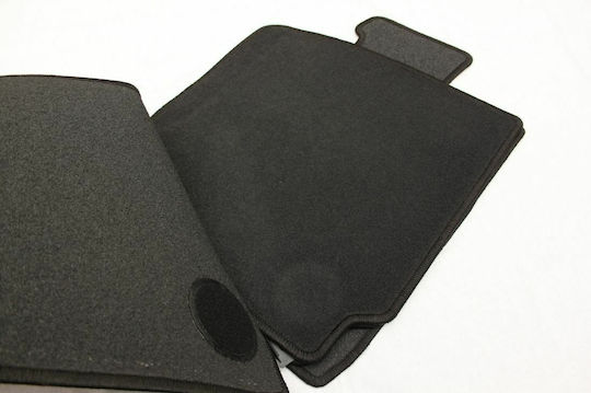 Petex Set of Front and Rear Mats 4pcs for BMW Series 7 2008+ Black