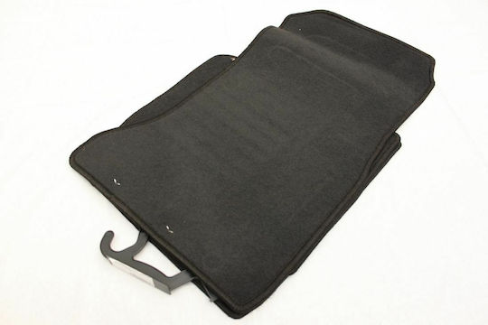 Petex Set of Front and Rear Mats 4pcs for BMW Series 7 2008+ Black
