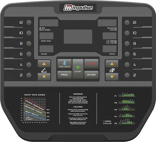Impulse AC2990 3hp Electric Treadmill for Users Up to 150kg