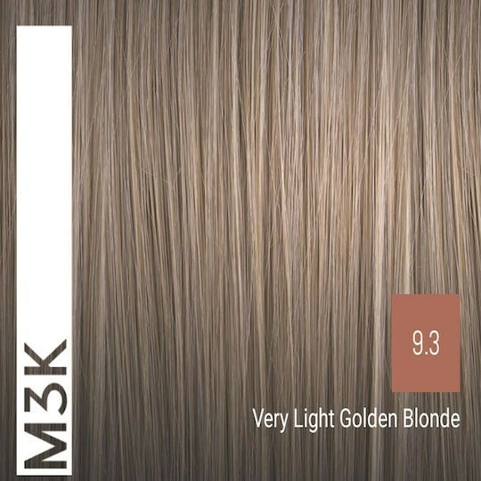 Sensus M3K Permanent Hair Color Βαφή Μαλλιών 9.3 Very Light Golden Blonde 100ml
