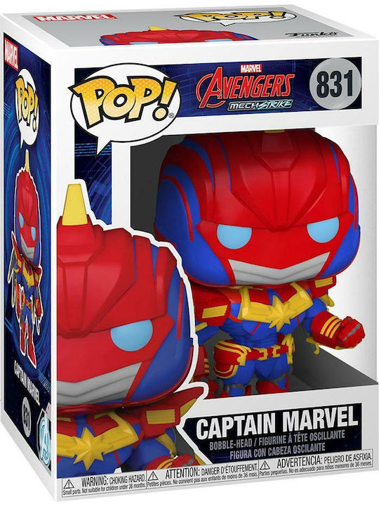 Funko Pop! Marvel: Captain Marvel Bobble-Head