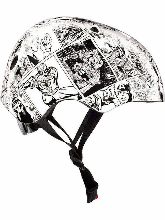 Seven Disney Avengers Kids' Helmet for City Bike Gray