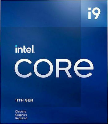 Intel Core i9-11900F 2.5GHz Procesor cu 8 nuclee pentru Socket 1200 cu Casetă și Cooler