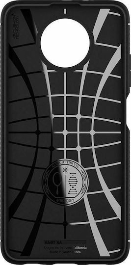 Spigen Rugged Armor Back Cover Σιλικόνης Μαύρο (Redmi Note 9T)