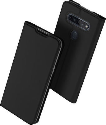 Dux Ducis Skin Pro Synthetic Leather Book Black (LG K51s)