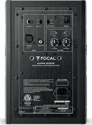 Focal Alpha 50 Evo Difuzor Studio Monitor 5" 55W Bucată Negru