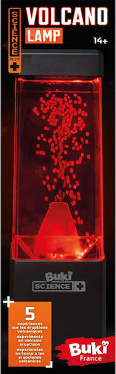 Buki Volcano Lamp Ηφαίστειο & 5 Πειράματα STEM Educational Game Experiments for 14+ years old Years Old