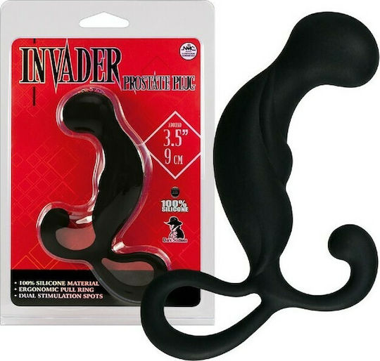 Nanma Invader Πρωκτική Σφήνα Μαύρη 9cm