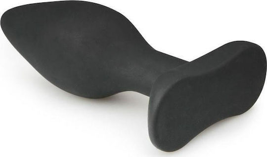 Easytoys Πρωκτική Σφήνα Medium Black 12cm