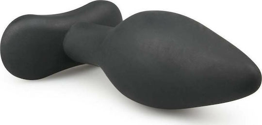 Easytoys Πρωκτική Σφήνα Medium Black 12cm