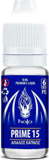 Halo Lichid de Reumplere Gata Prime15 cu Aromă de Dulce / Fumat 6mg 10ml