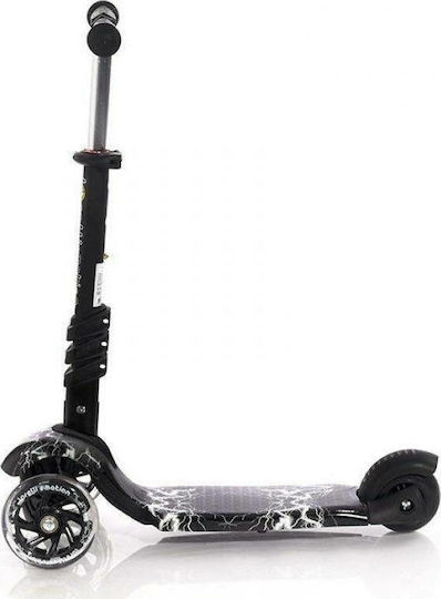 Lorelli Kids Scooter Foldable Smart 2021 3-Wheel with Seat for 3+ Years Black