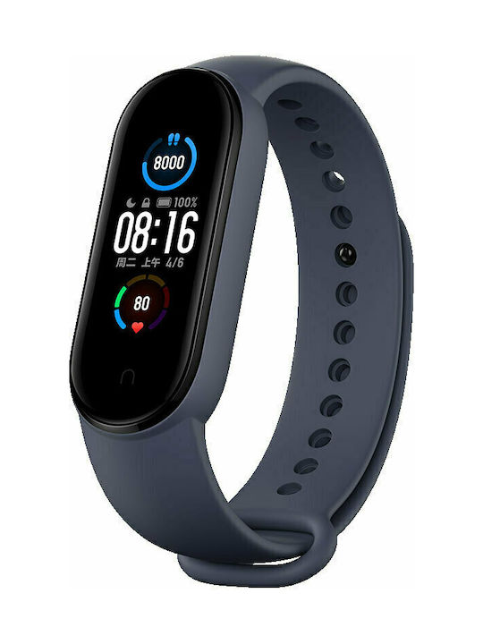 Xiaomi Strap Silicone with Pin Blue / Yellow / Mint Green (Mi Smart Band 5/Mi Smart Band 6)