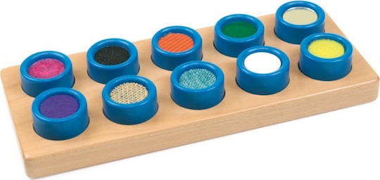 Andreu Toys Tactile Cubes Educational Game Knowledge made of Wood for 2+ years Years Old