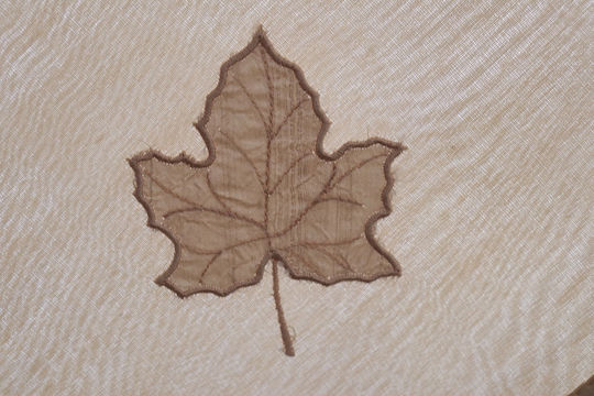 Mc Decor În Carouri Set 5 Bucăți 174 cu Broderie Ecru 120x120cm