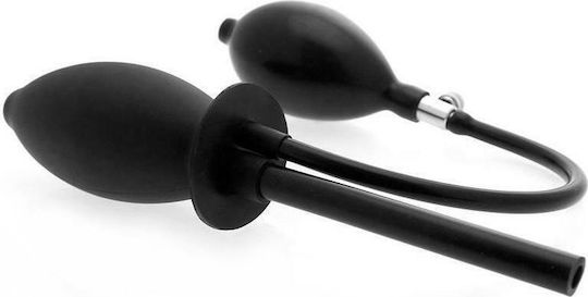 CleanStream Inflatable Enema Plug Analdusche Schwarz