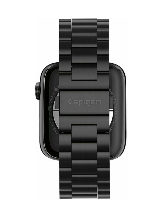 Spigen Modern Fit Λουράκι Ανοξείδωτο Ατσάλι Μαύρο (Apple Watch 44/45/46mm/Ultra 49mm)