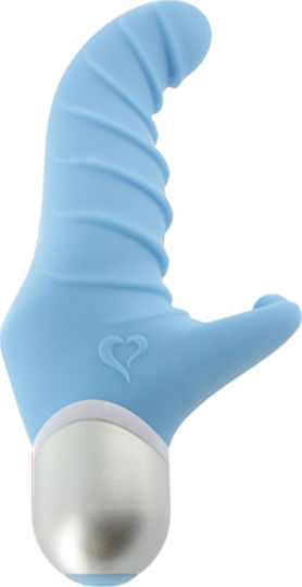 Feelztoys Fonzie Δονητής Rabbit 16cm Blue