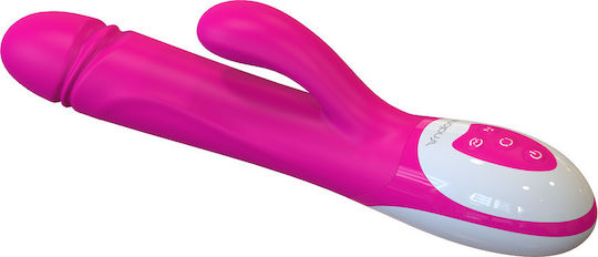 Nalone Wave Δονητής Rabbit 15cm Fuchsia