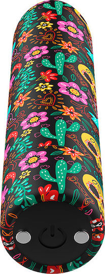 Dream Love Mini Vibrator Bullet 6,25 cm Blumenmuster