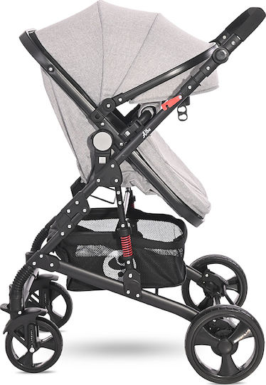 Lorelli Alba Adjustable 2 in 1 Baby Stroller Suitable for Newborn Gray 11.15kg