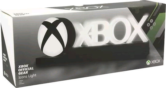Paladone Lampă decorativă pentru copii Xbox Icons Negru 30x10cm