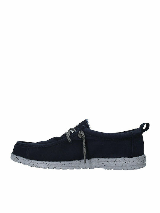 Willy Ανδρικά Boat Shoes σε Μπλε Χρώμα