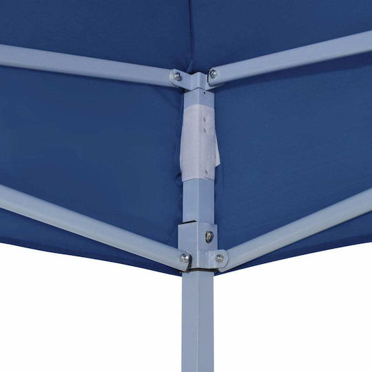 vidaXL Gazebo Cover Blue with PVC Coating 3x6m