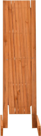 Wood Foldable Trellis Orange 150x150cm