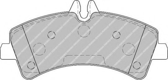Ferodo Brake Pad Rear 4pcs for Mercedes-Benz Sprinter Volkswagen Crafter