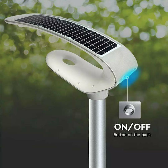 V-TAC Lampă Solară pardoseală 20W 2000lm Alb Natural 4000K cu Fotocelulă IP65 60.11bucx29.28bucx20buccm