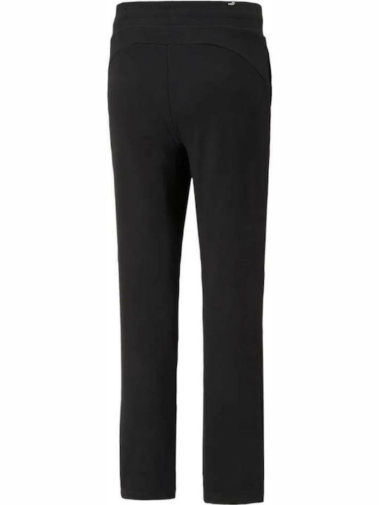High Waist Sweatpants Black