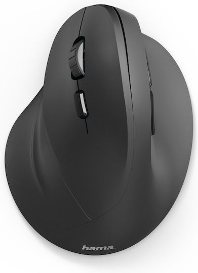 HAMA EMW-500L Wireless Ergonomic Vertical Mouse pentru Stângaci Negru